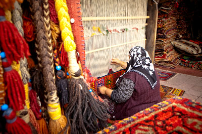Oriental Rug Weaving