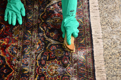 area rug routine maintenance